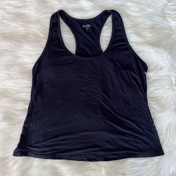 Splits59  Women’s Small Etta Navy Blue Tank  Top - Picture 3 of 7